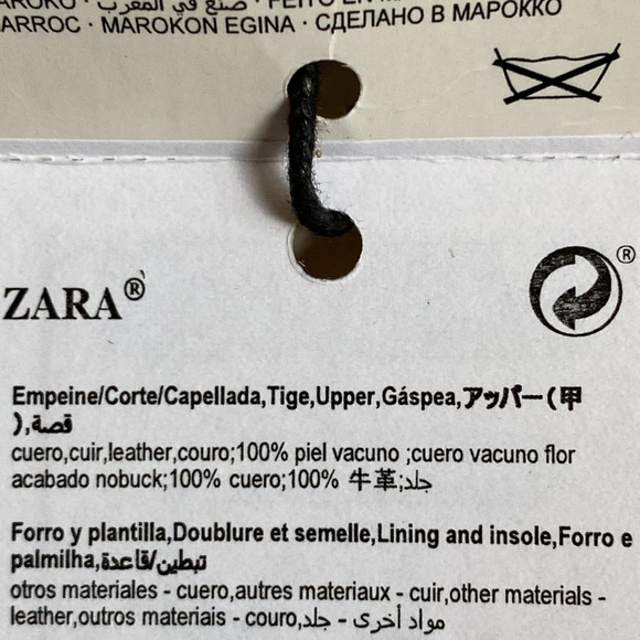 NWT. Zara Split Suede Cowboy-Style Ankle Boots. Size 6,5.  9 - Picture 9 of 9